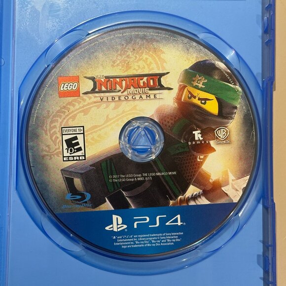 GREAT DEAL! Used THE NINJAGO MOVIE VIDEOGAME for PS4 - Playstation game disc! - Picture 3 of 3